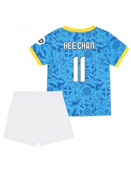 Wolves Hee-chan Hwang #11 Replika Tredje Kläder Barn 2025-26 Kortärmad (+ byxor)
